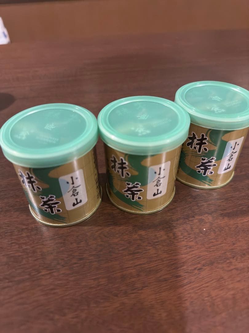 【新品新値段】山政小倉山 抹茶 2026年08月まで　３０g×3缶