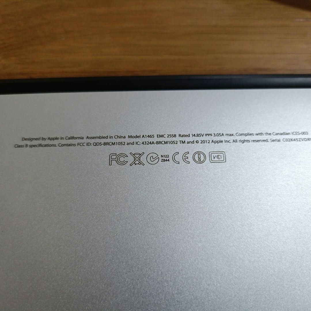 Apple MacBook Air 11インチ A1465 4GB/128GB