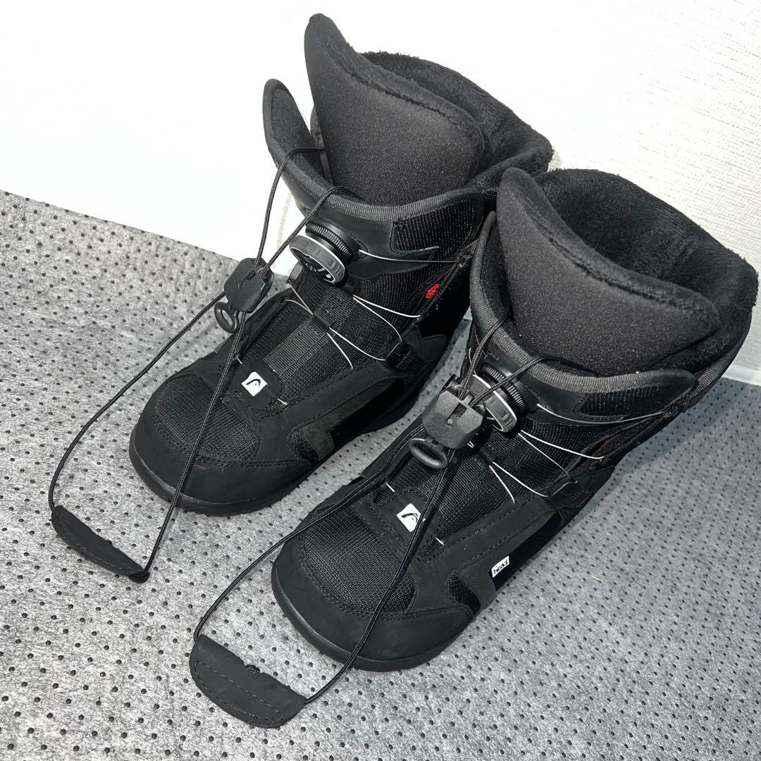 5回使用 人気サイズ25cm HEAD GARORE BOA スノボブーツ