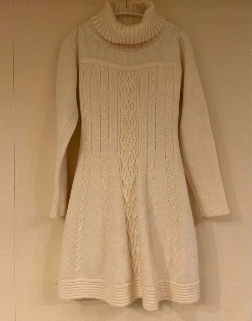 herlipto Clara Cable Knit Dress Ｓサイズ