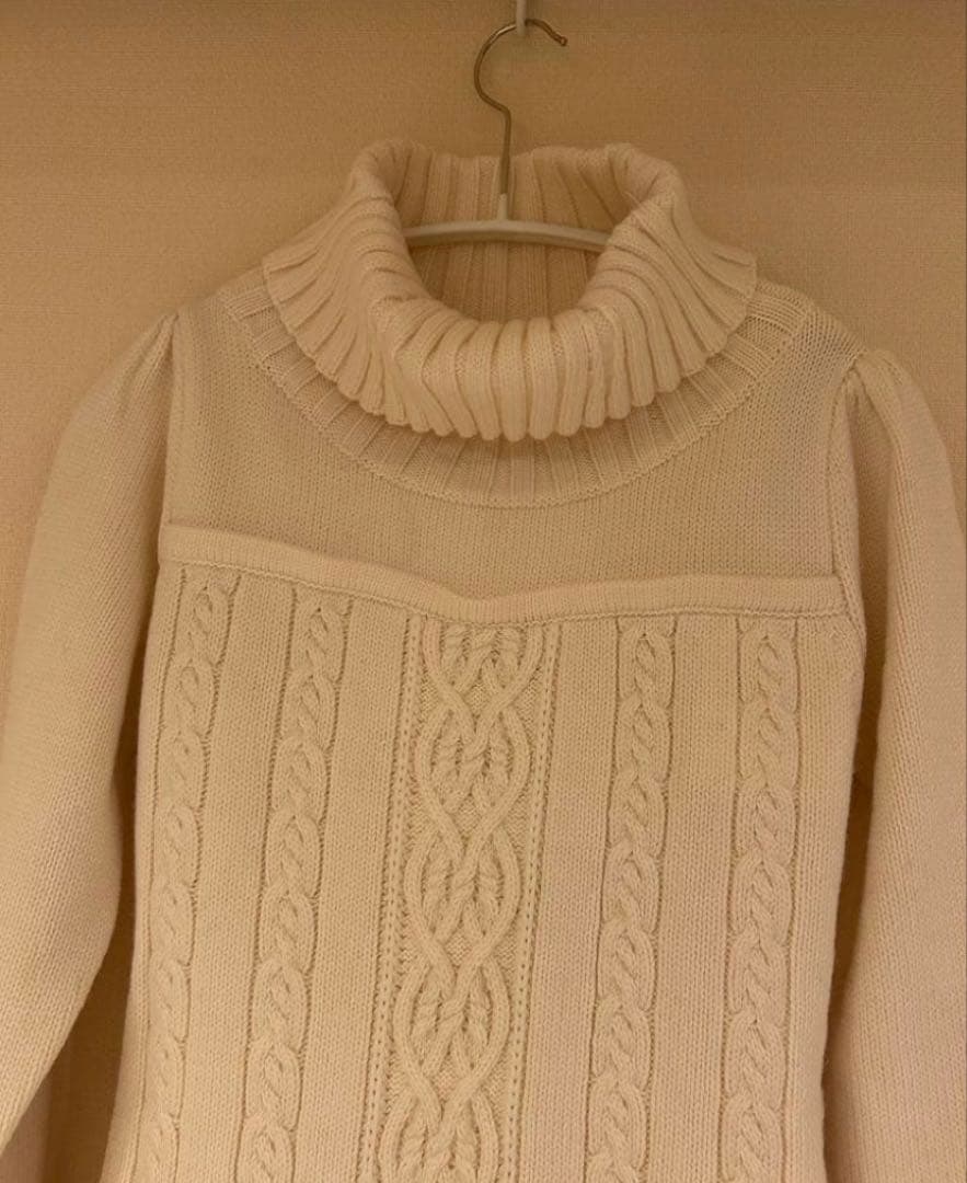 herlipto Clara Cable Knit Dress Ｓサイズ