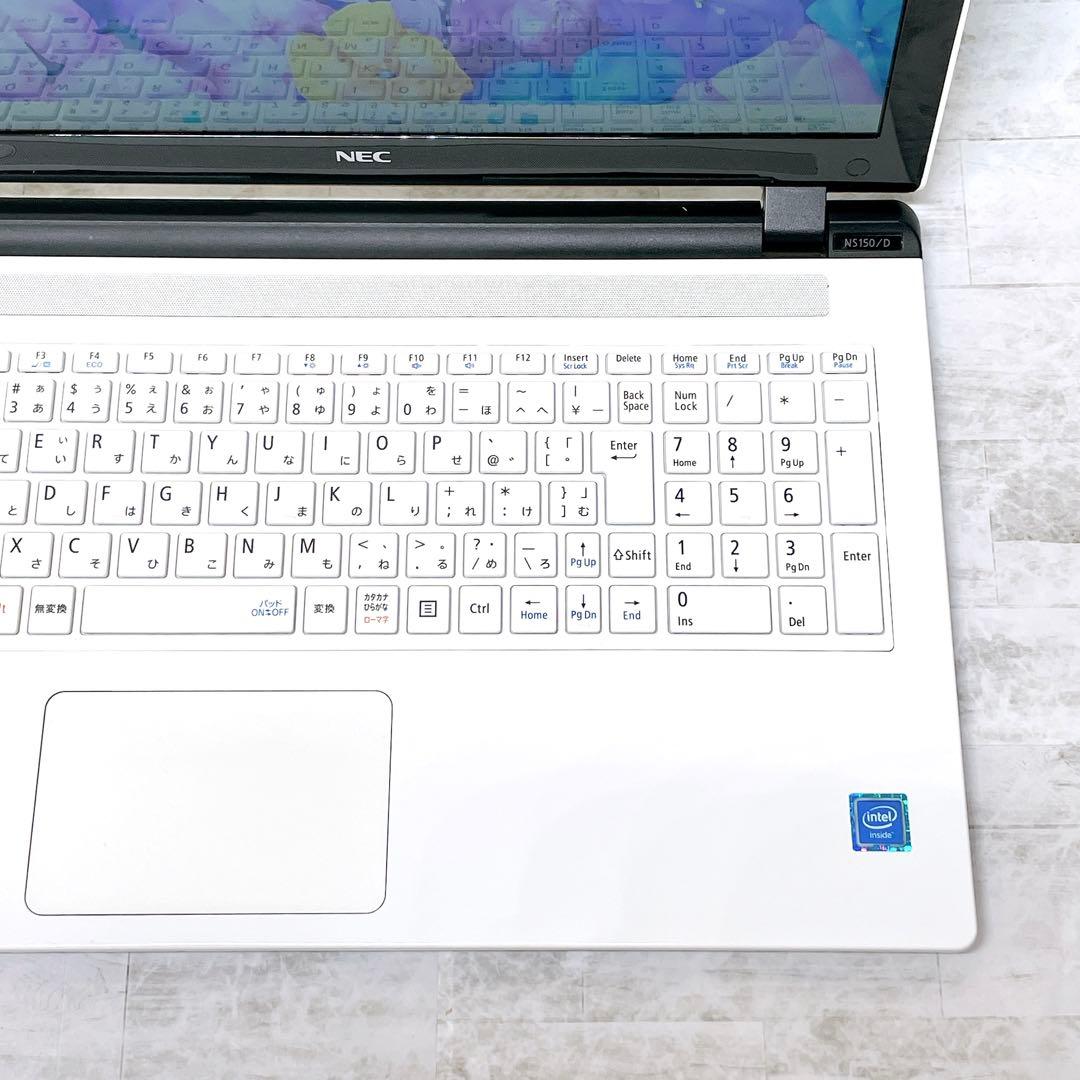 美品❤高速起動 NEC SSD Win11 ノートパソコン DVD カメラ