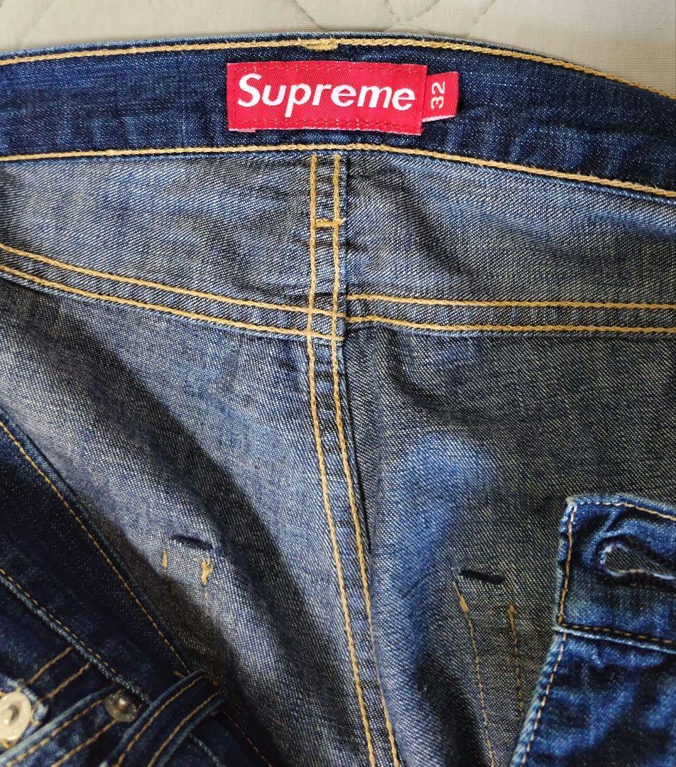 supreme 赤耳デニム USA製