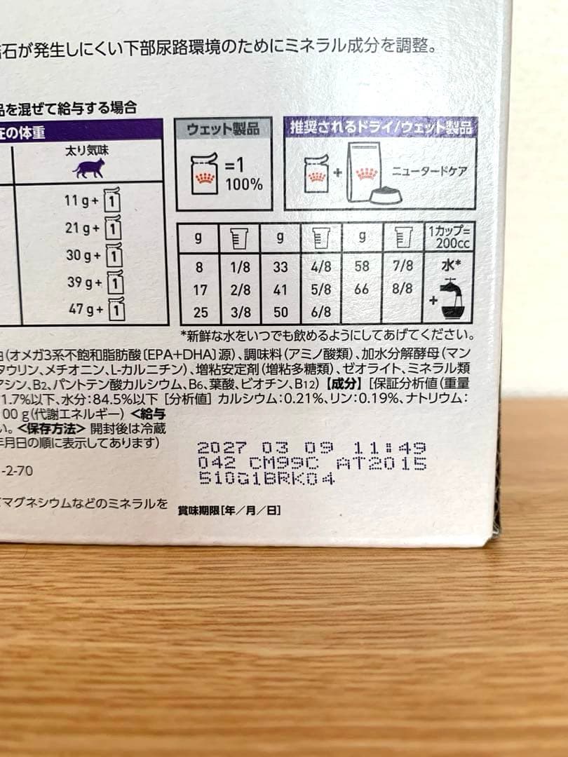 CANIN 猫用 ニュータードケア 3箱（85g×36袋）未開封