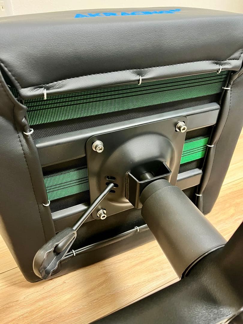 AKRACING ゲーミングチェア　オットマン　フットレスト　ブルー