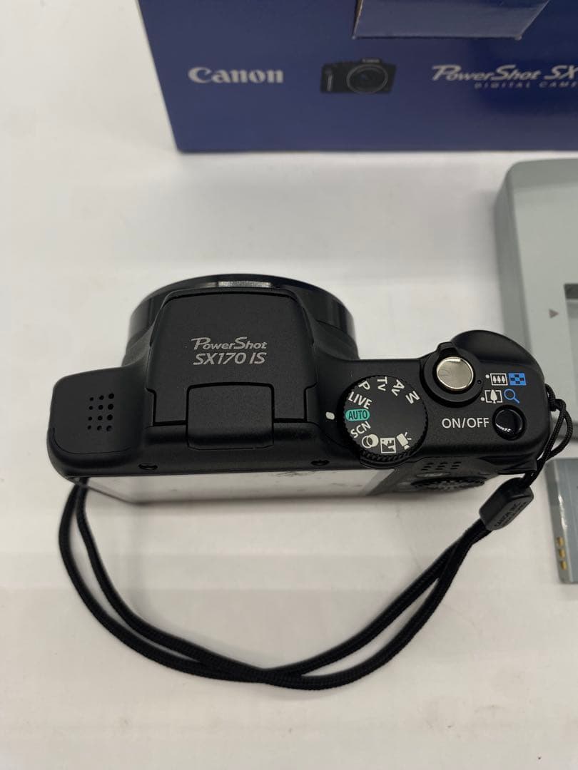 美品 Canon PowerShot SX170 IS デジカメ 箱付き 完動品
