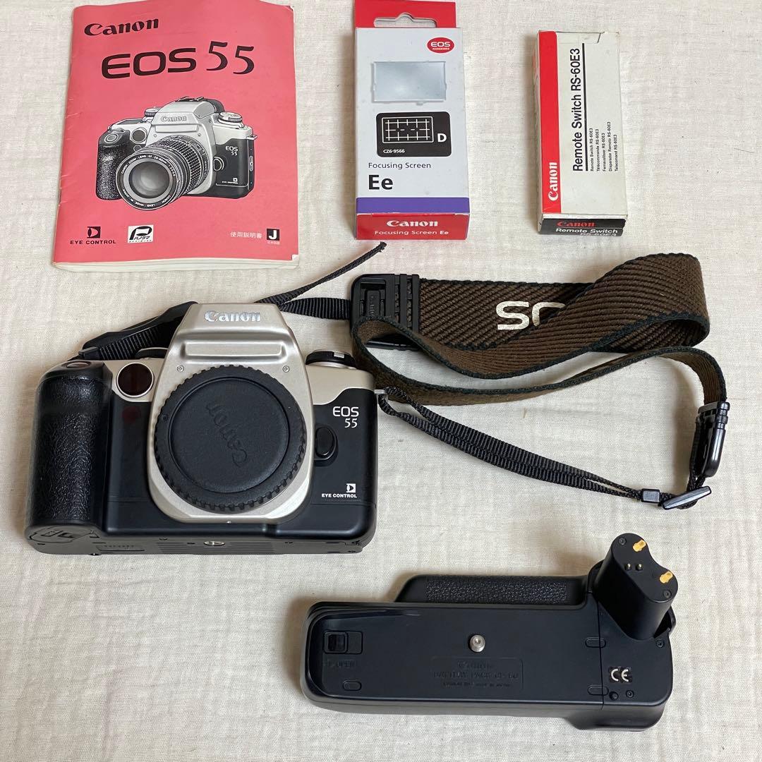 Canon EOS 55 一眼レフカメラ 動作確認済み 付属品多数