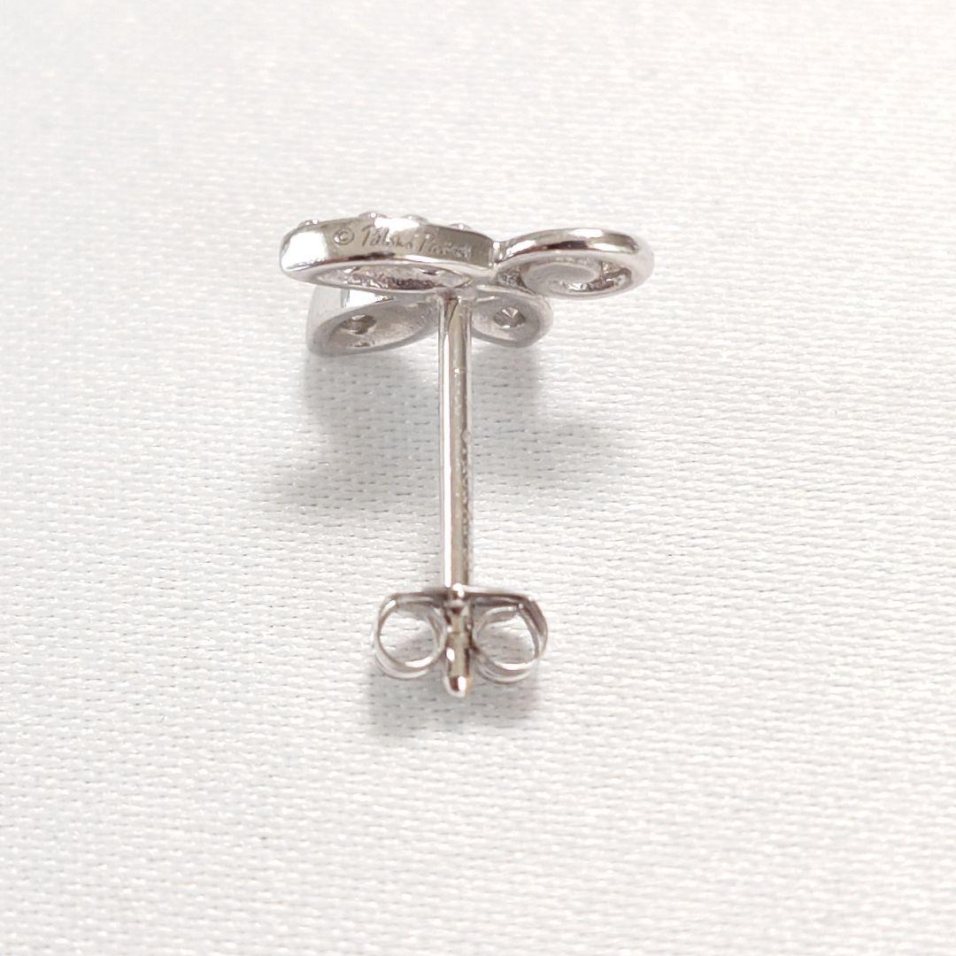 【美品】 ティファニー オリーブ リーフ ダイヤ ピアス 6065