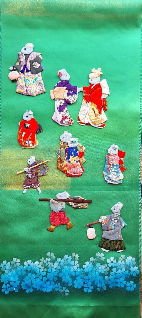 押し絵、タペストリ－　福すけ