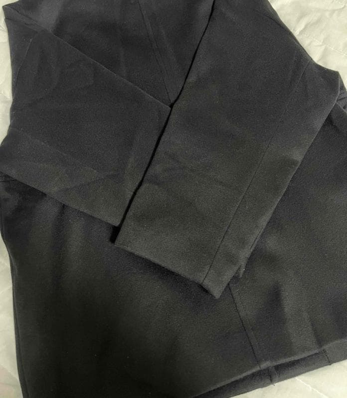 ノーカーラーコートブラックBかいぶ様