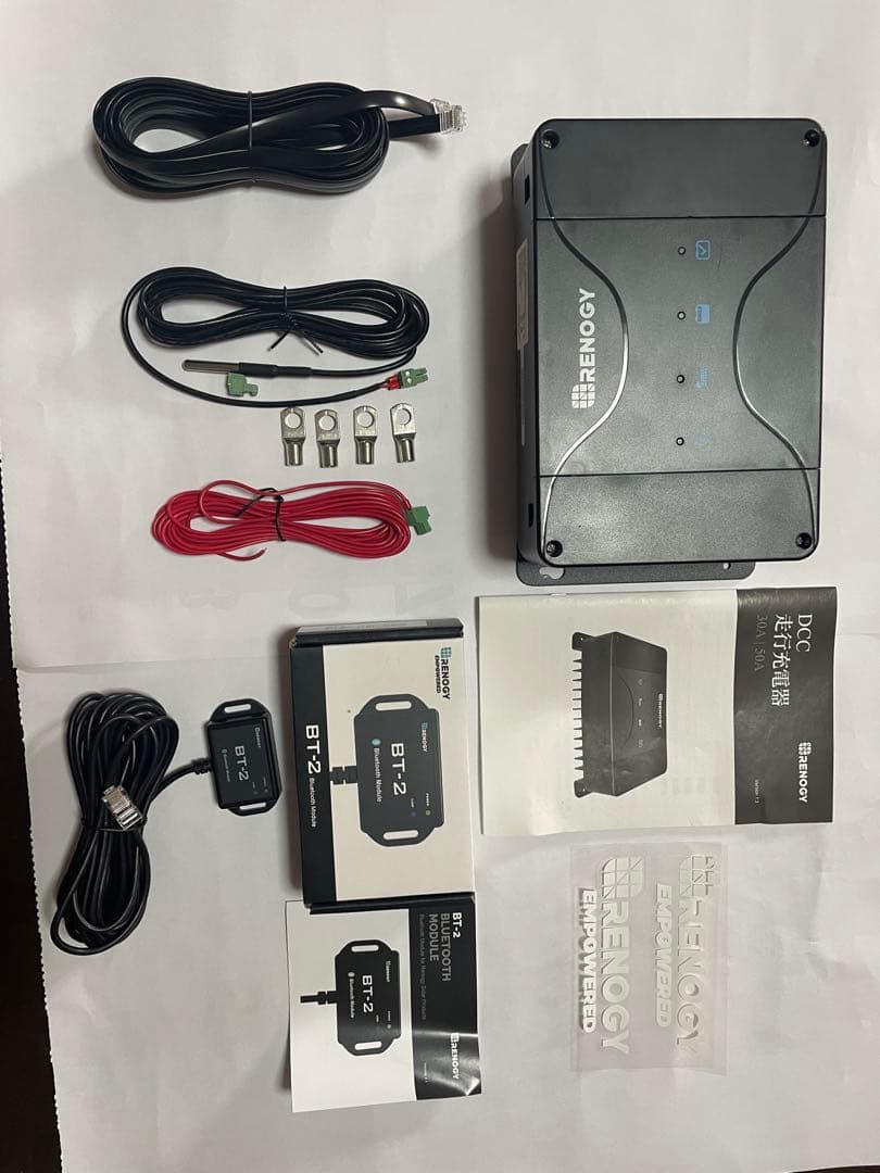 RENOGY 走行充電器12V30A BT-2のセット