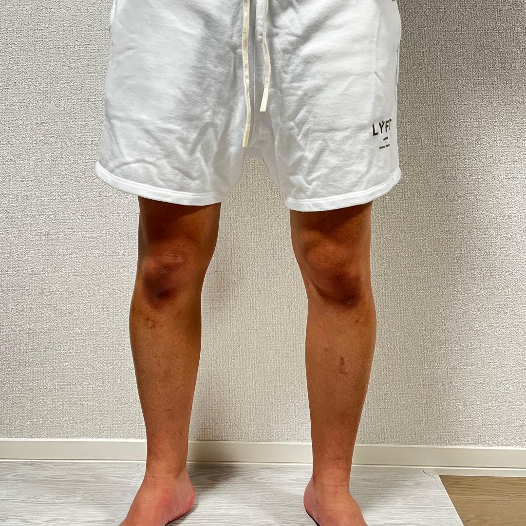 LYFT ホワイト ショートパンツ スウェット
