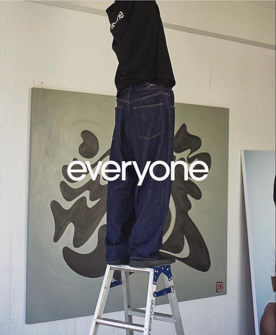 【everyone】 soft denim pants