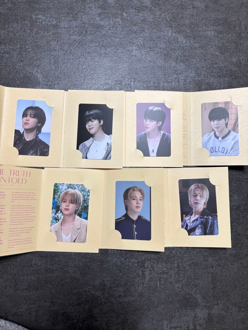 HYBE INSIGHT 展示会 JIMIN カードコンプリート