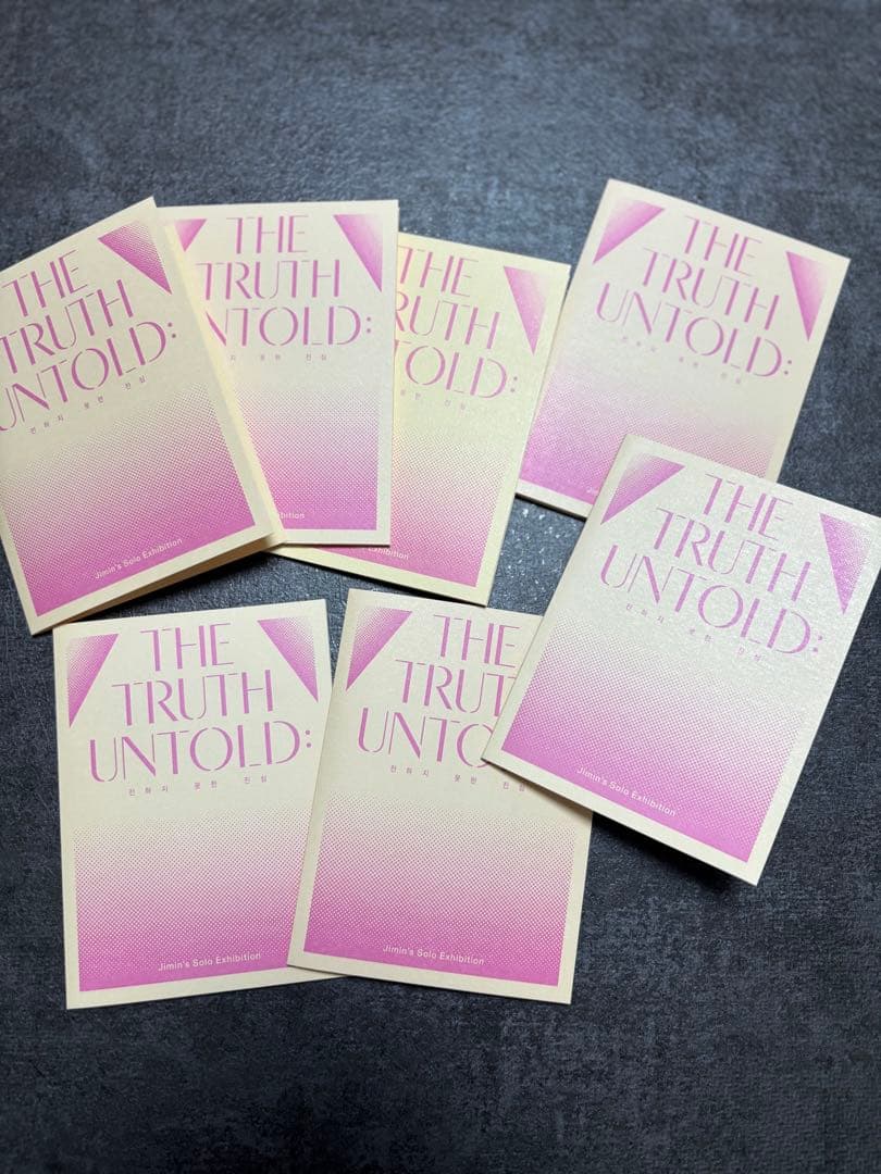 HYBE INSIGHT 展示会 JIMIN カードコンプリート