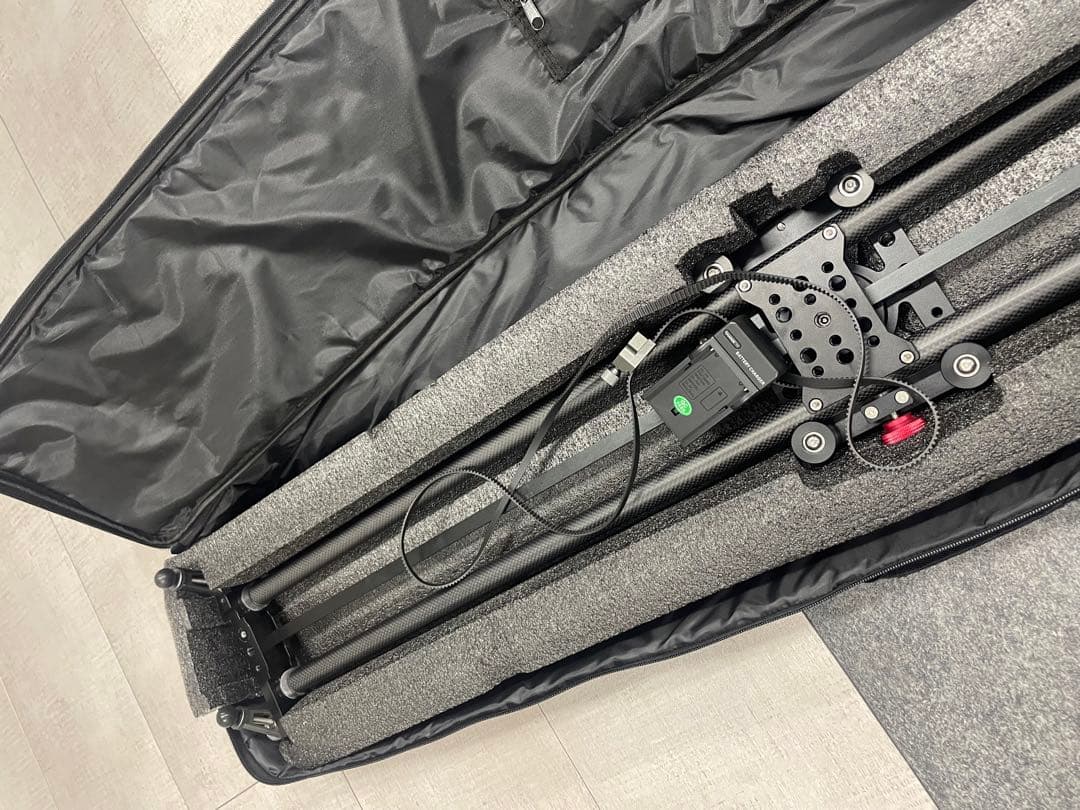 【美品】ASHANKS 電動カメラスライダー動画撮影用 C300S-80