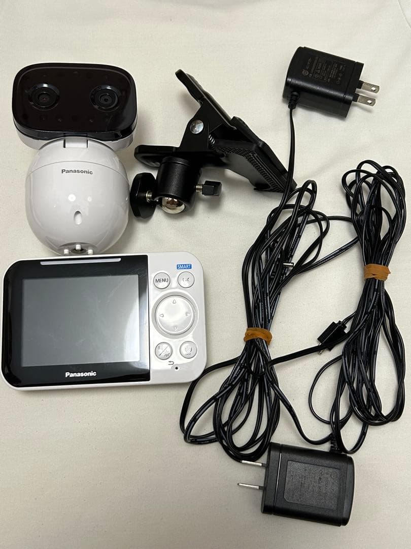 【Panasonic ベビーモニター KX-CU705 本体＋クリップ付き】