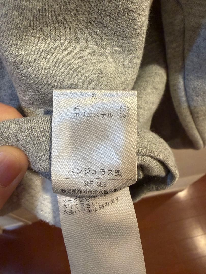 SEE SEE スウェット XL