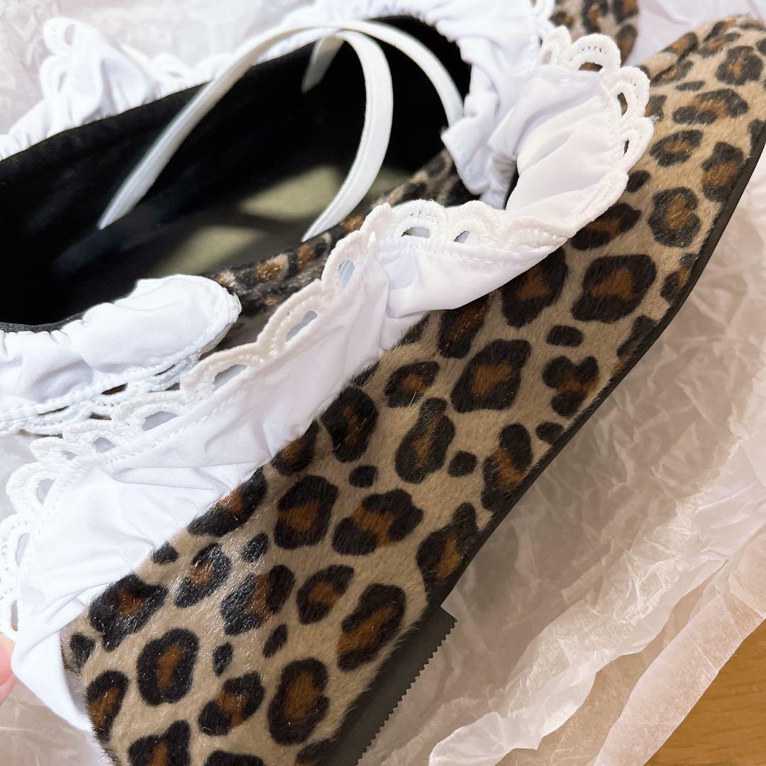 ♡*可様 B. LACE BALLERINAS ビビィフラットバレエシューズ　レ