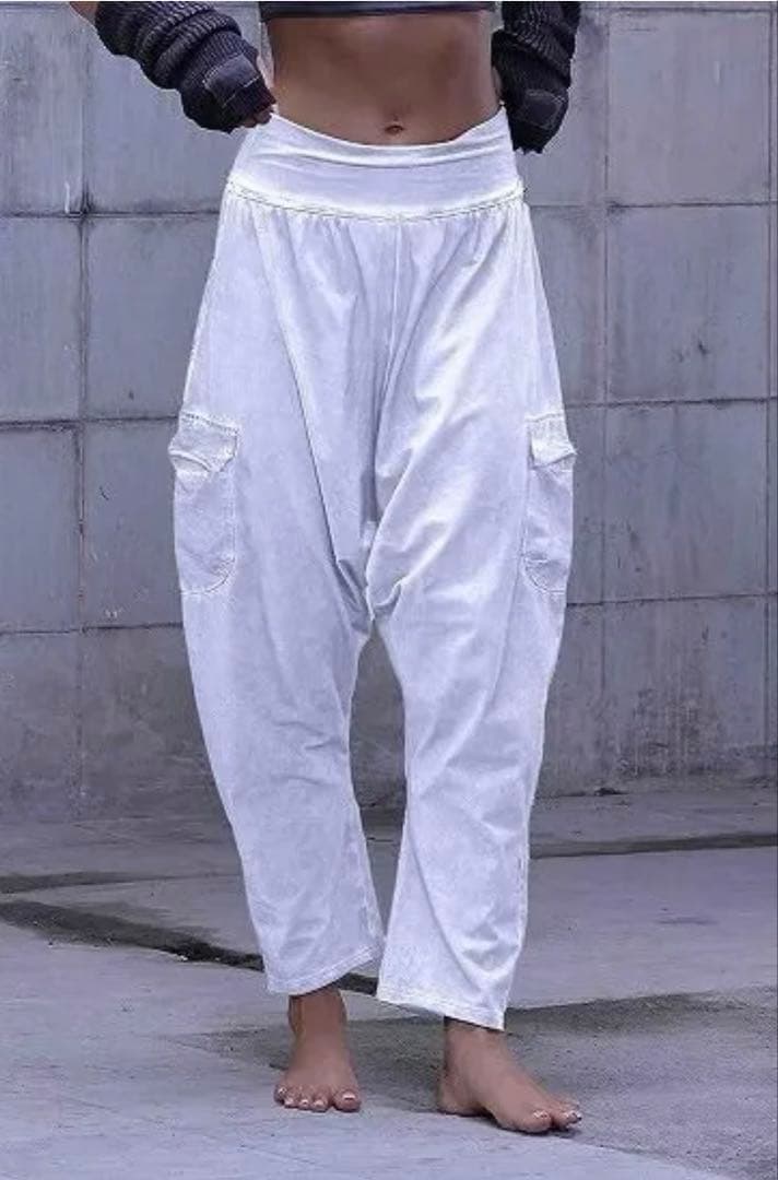 サルセーション　SALSATION Cargo pants ホワイトカーゴパンツ