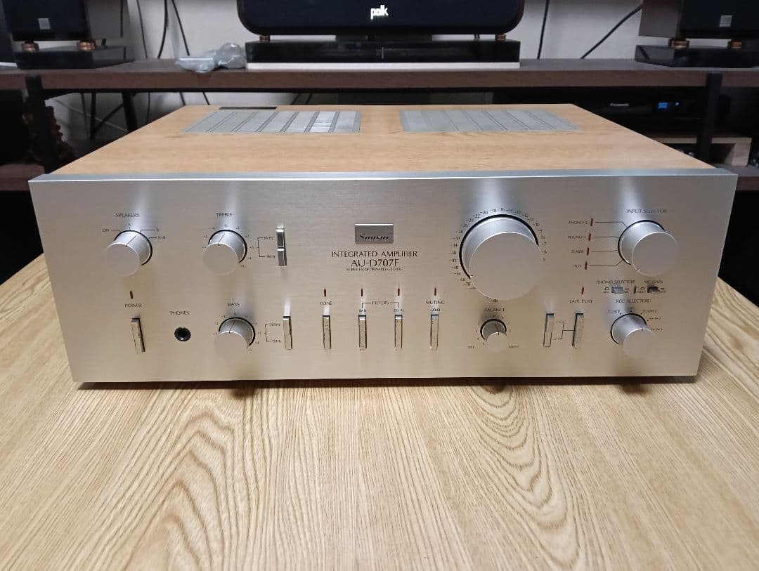 サンスイSANSUI AU-D707F 動作品