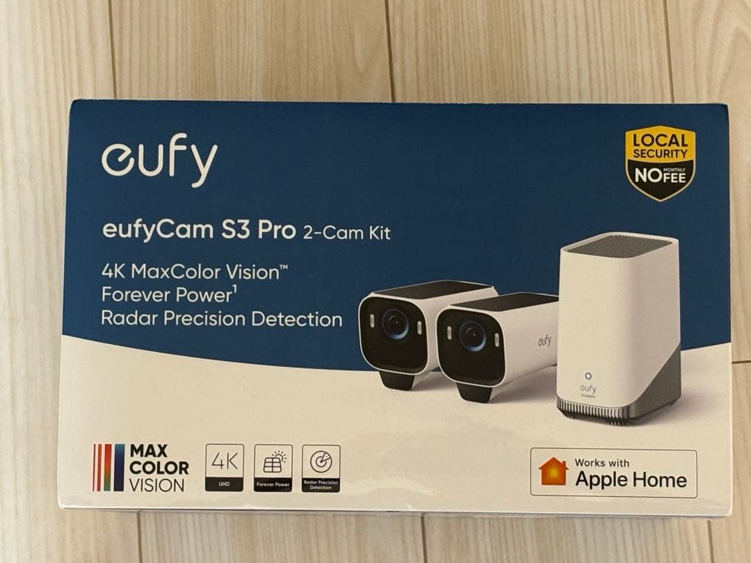 ［新品未開封品］Anker Eufy eufyCam S3 Pro 2-Cam