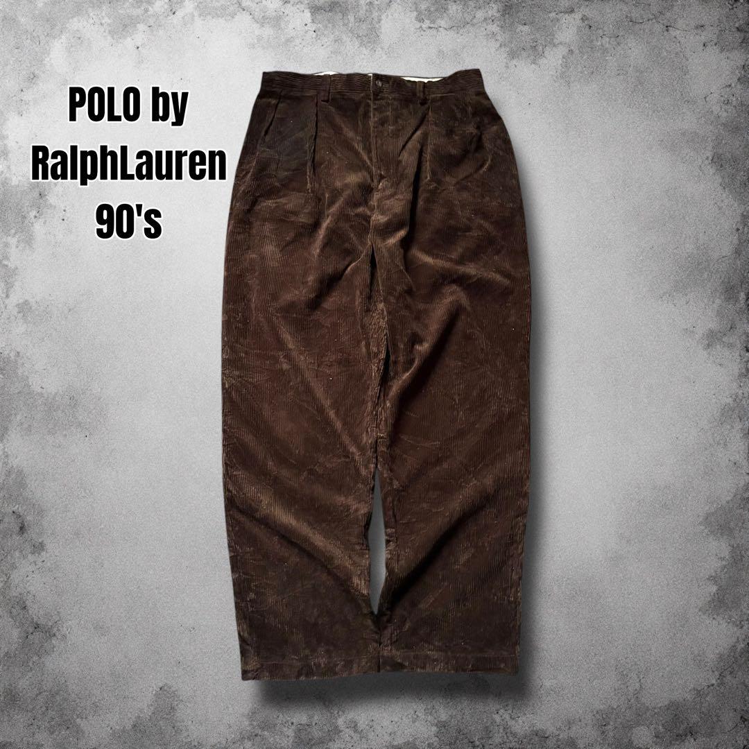 90s RalphLauren 太畝ポロコーズ アンドリューパンツ ヴィンテージ