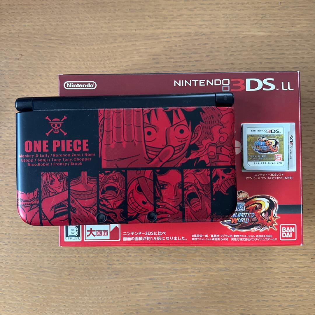 ニンテンドー3DS LL ONE PIECEセット