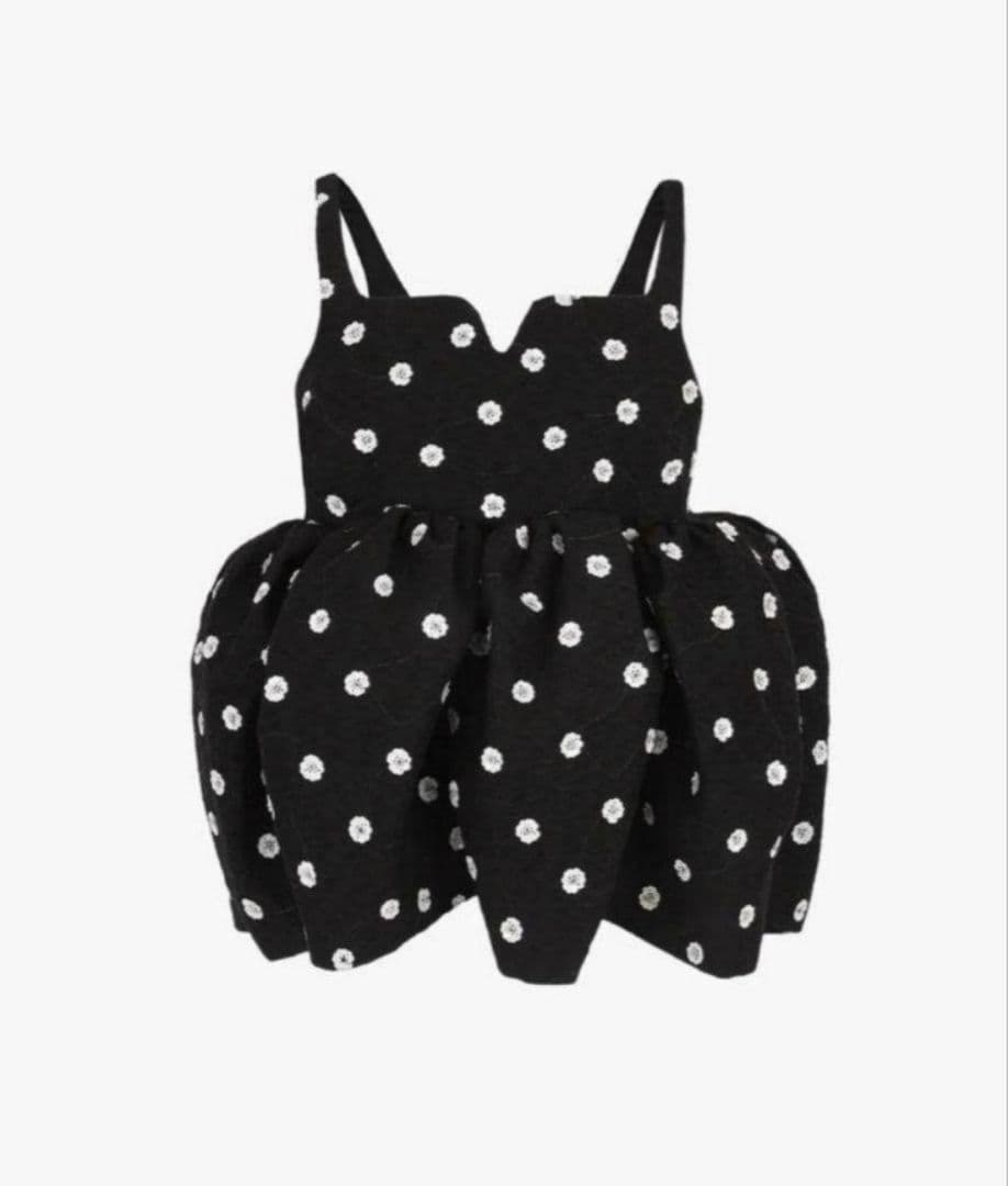 【新品未使用】Bibiy. BIANCA BLOSSOM TOP BLACK