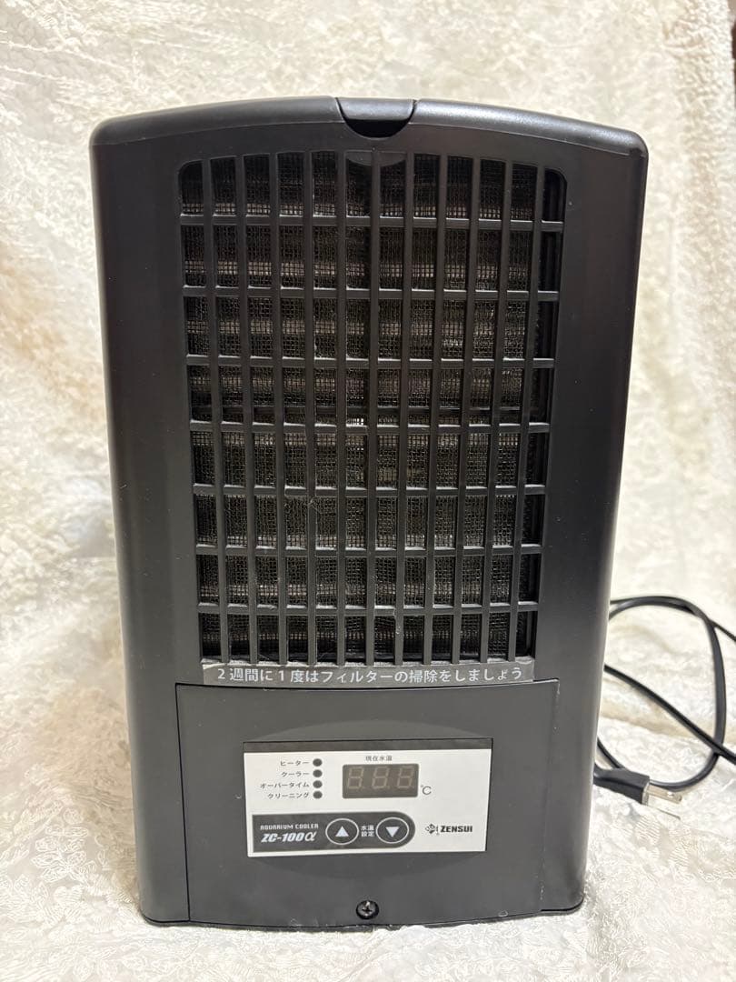 赤*影様 ゼンスイ ZC-100α 水槽用ミニクーラー 【通電確認・動作未確認・