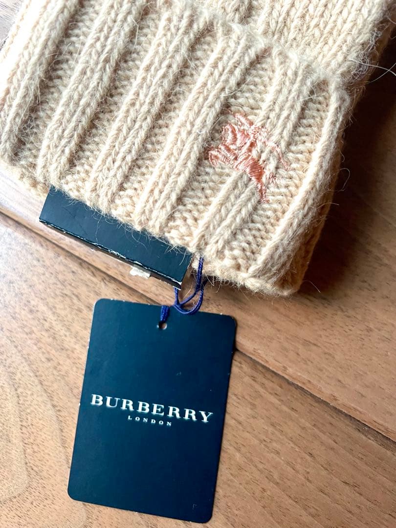 バーバリー　手袋　レディース　ブラウン　未使用　ウール