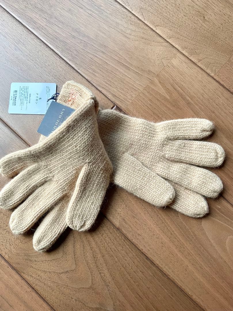 バーバリー　手袋　レディース　ブラウン　未使用　ウール