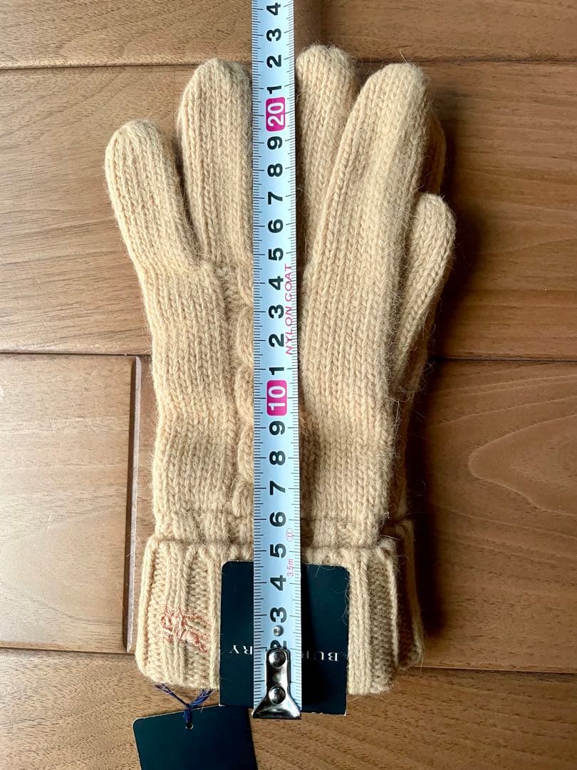 バーバリー　手袋　レディース　ブラウン　未使用　ウール