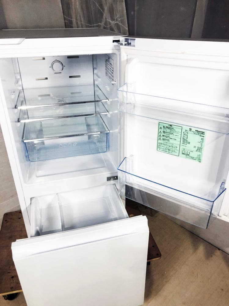 本州送料無料22年製★ハイセンス 135L 冷蔵庫【HR-G13C-W】