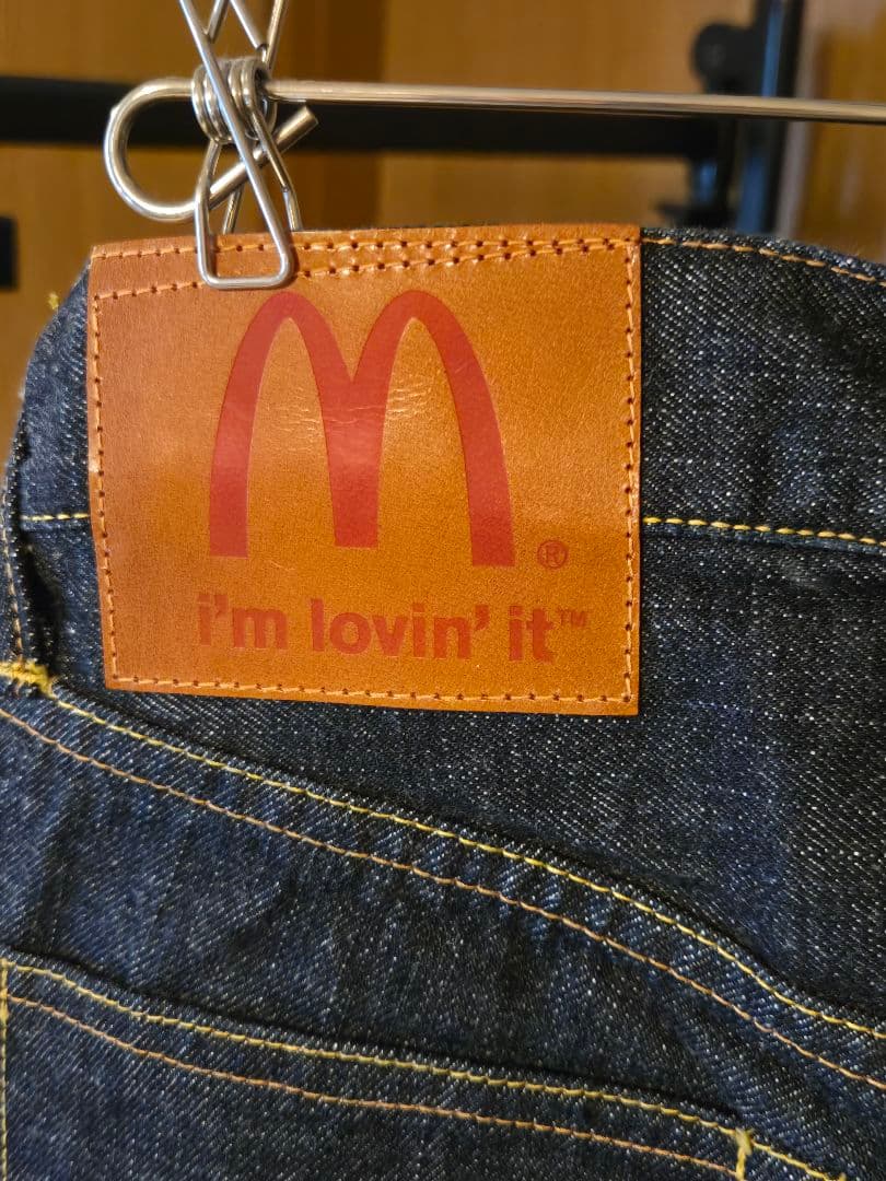 テリー　新品未使用　EVISU × マクドナルドコラボ　w28