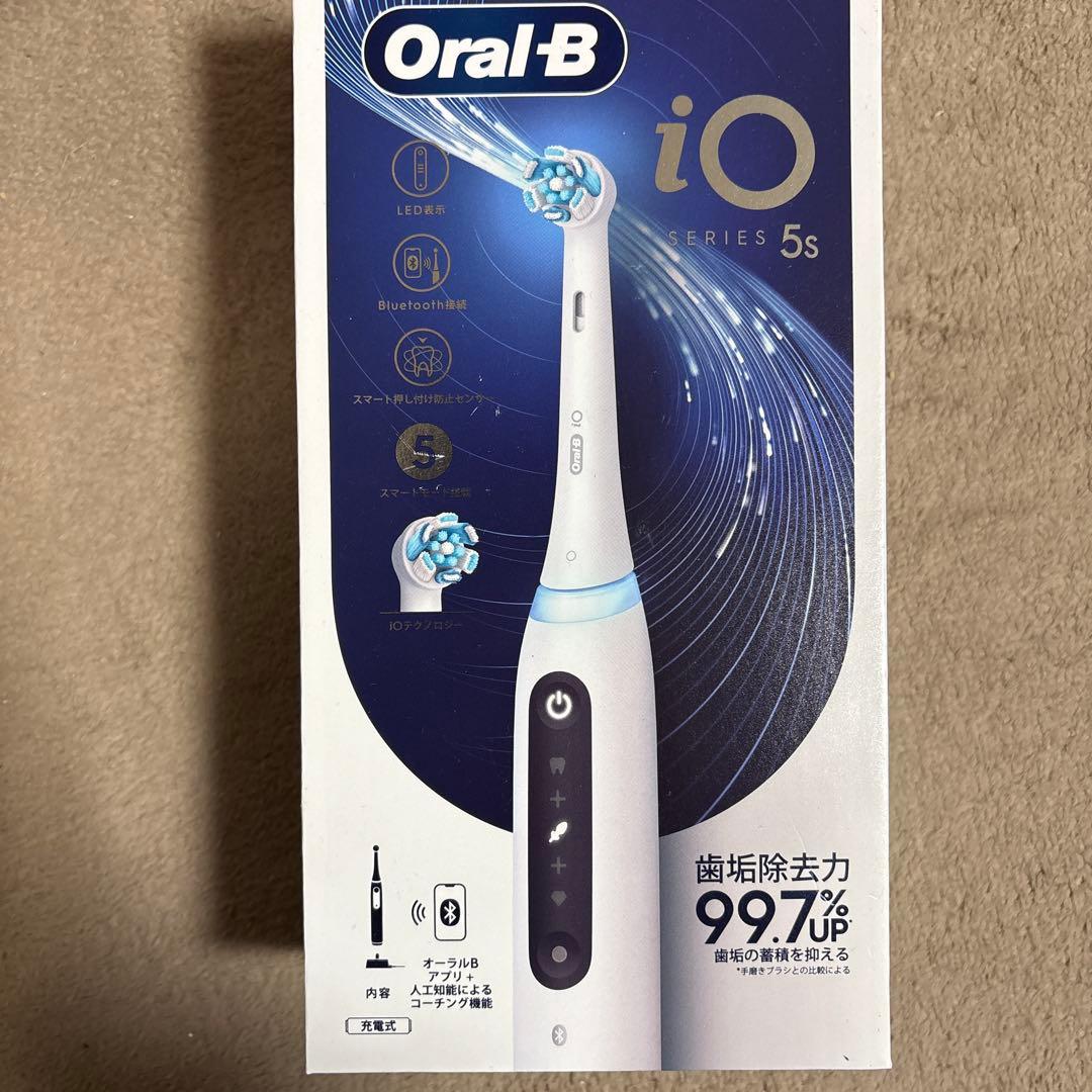 オーラルB iO5S クワイトホワイト 電動歯ブラシ
