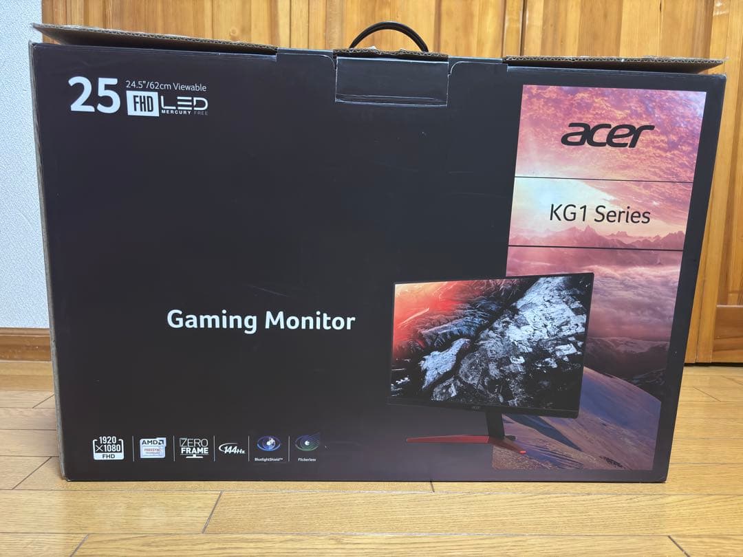 Acer KG1シリーズ 25インチ ゲーミングモニター