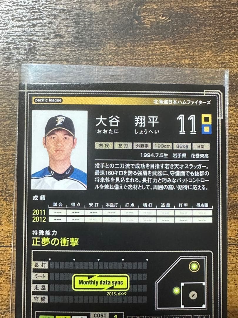 大谷翔平 トレーディングカード 11