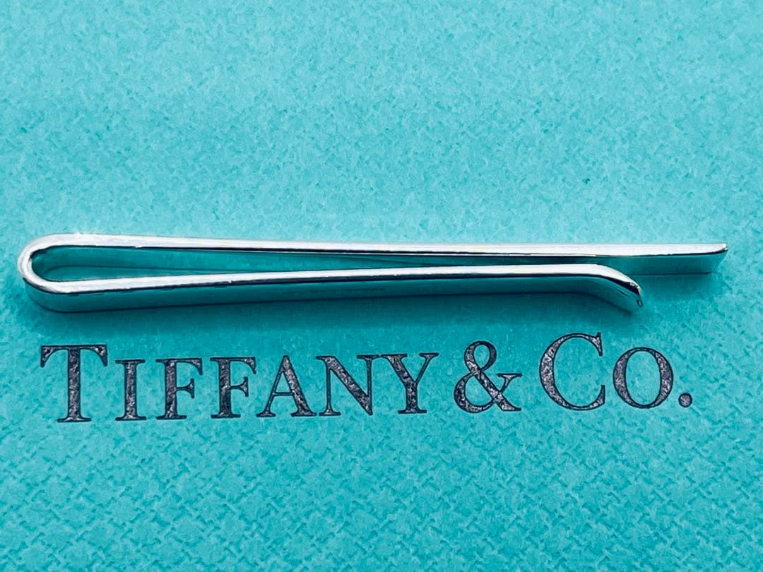 h812 ティファニー　エンジンターン　マネークリップ　シルバー　925