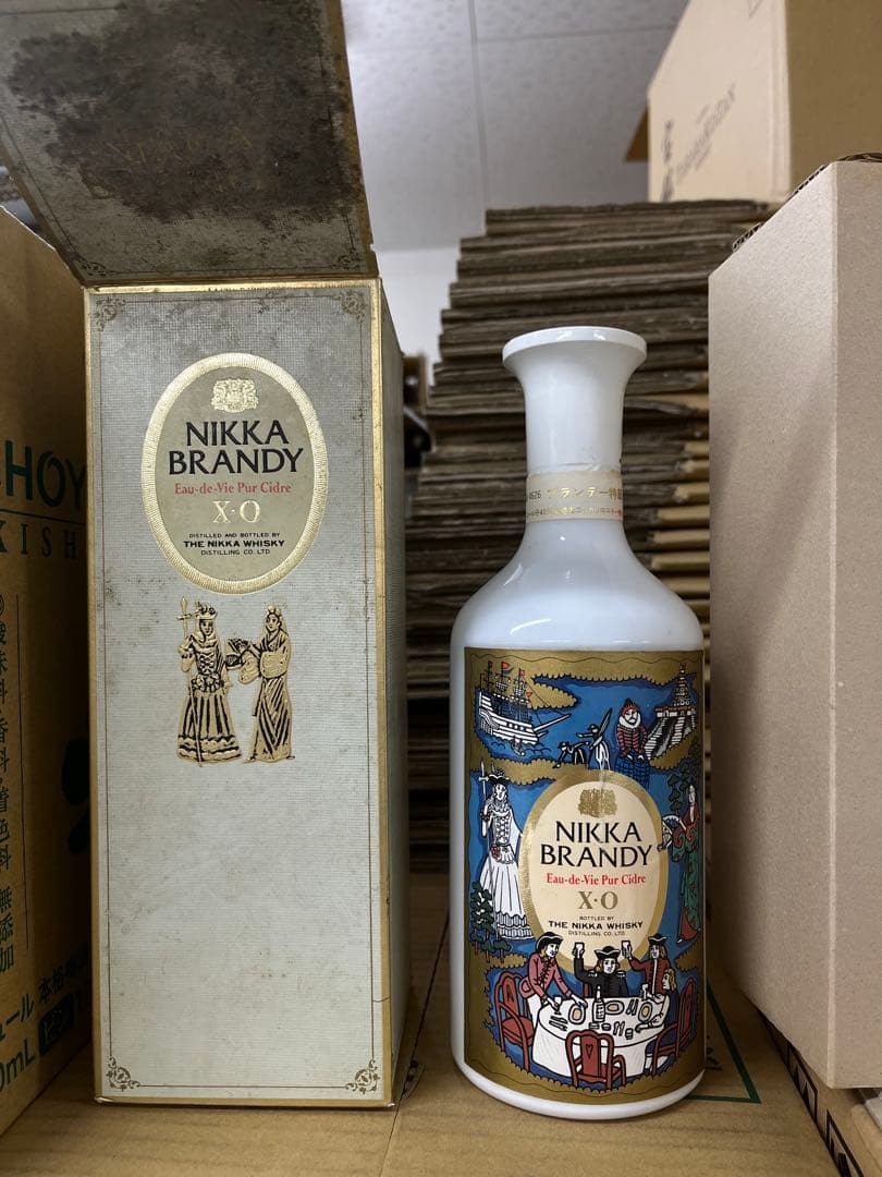 NIKKA ブランデー XO 陶器製ボトル720ml 40%
