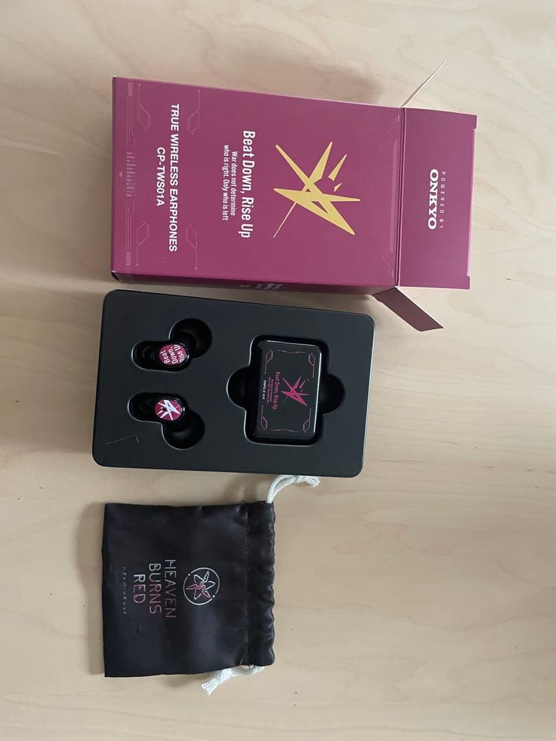 憲*様 ONKYO BEAT DOWN RISE UP ワイヤレスイヤホン　ヘブ