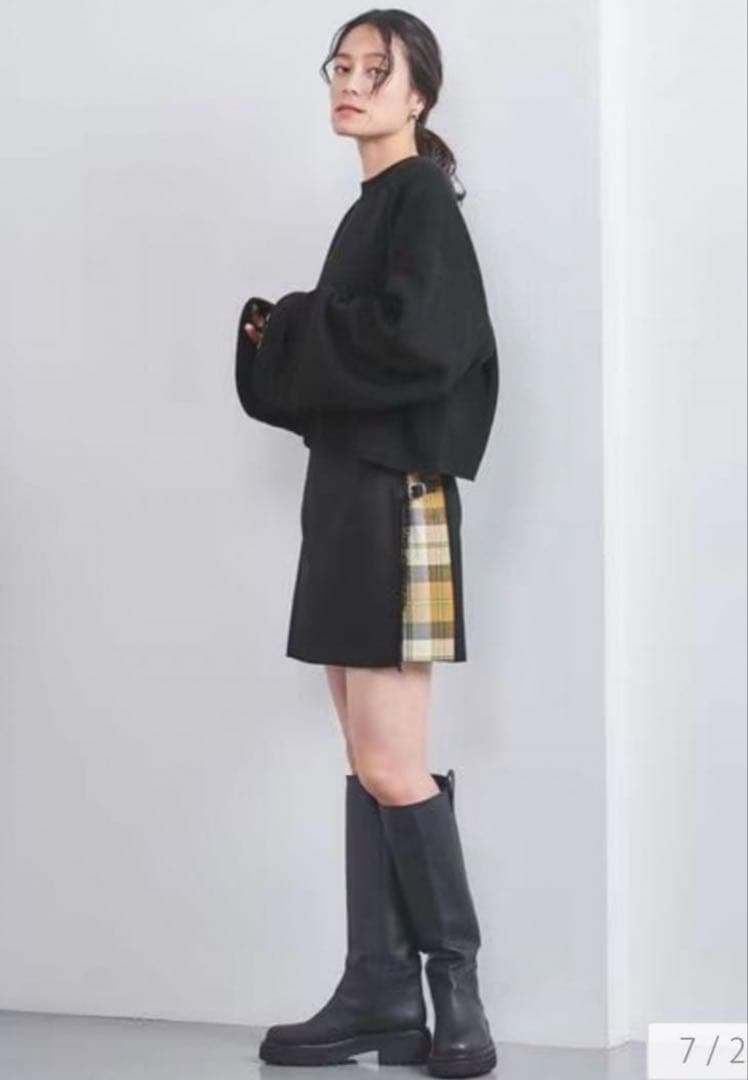 美品　O'NEIL of DUBLIN プリーツミニスカート