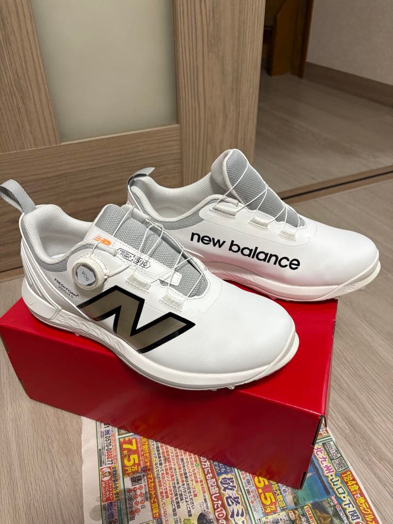 美品new balance UGS2500D ゴルフシューズ 26.0cm