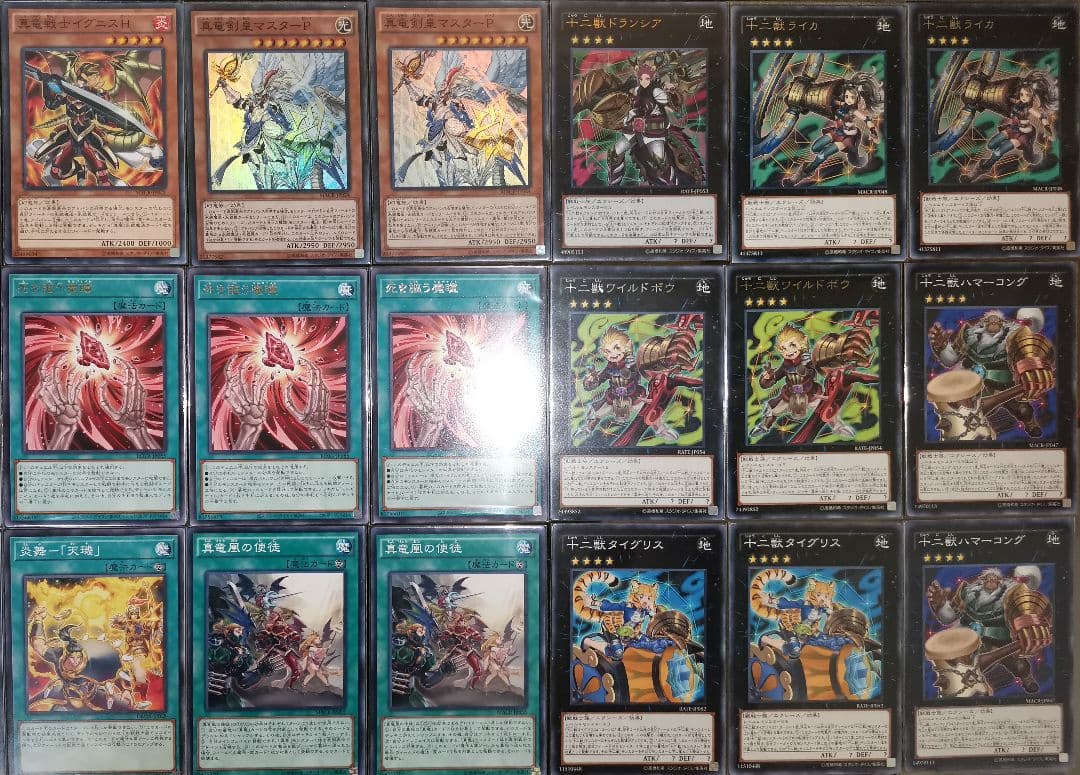 遊戯王デッキ　十二獣×真竜デッキ　ガチ構築