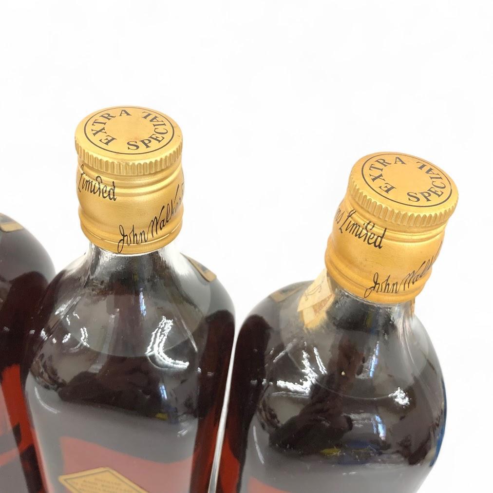 【未開栓】ジョニーウォーカー オールドスコッチウイスキー ブラックラベル 6本