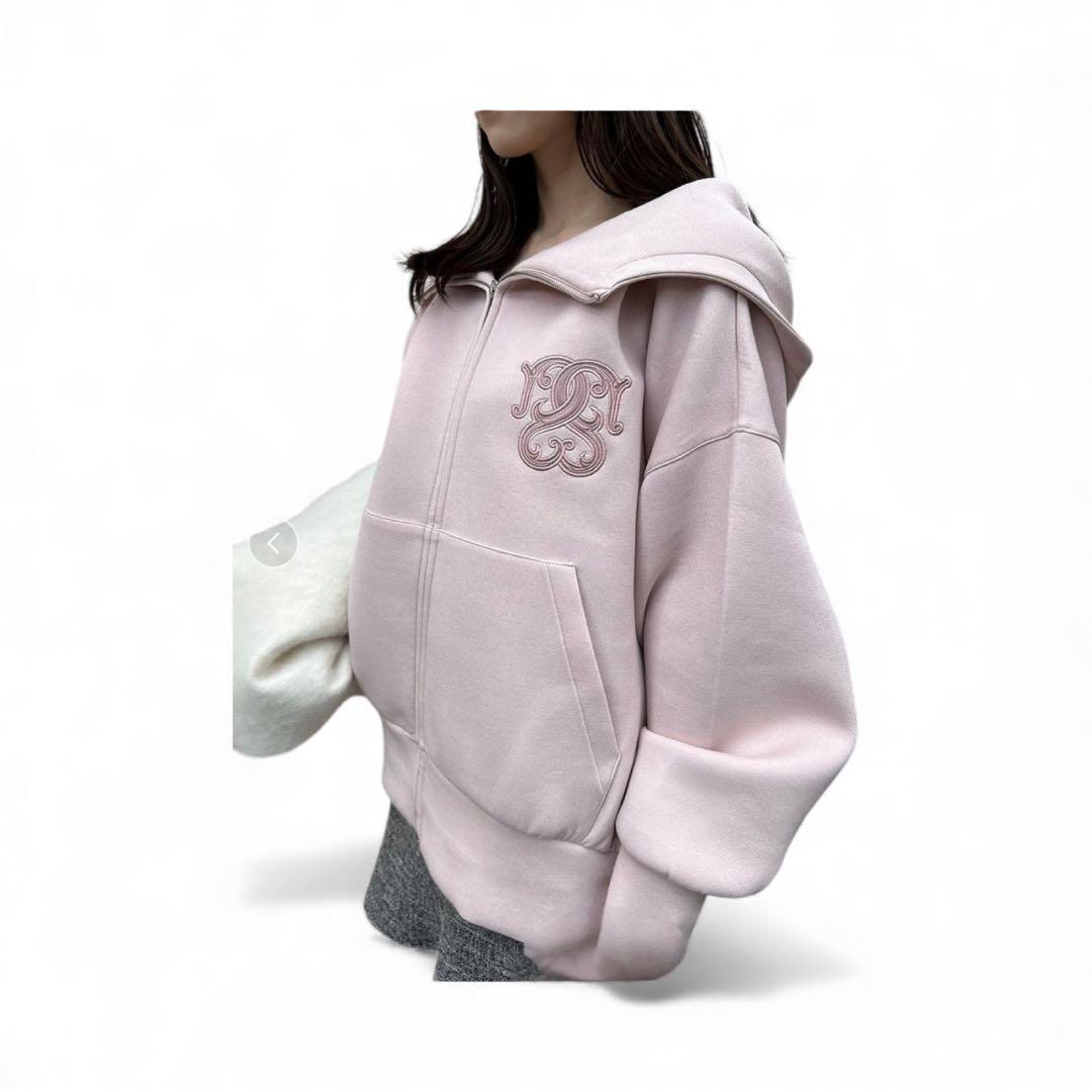 ニコチャン専用♡SNIDEL ピンク パーカー　ピンクラメ　タグ付