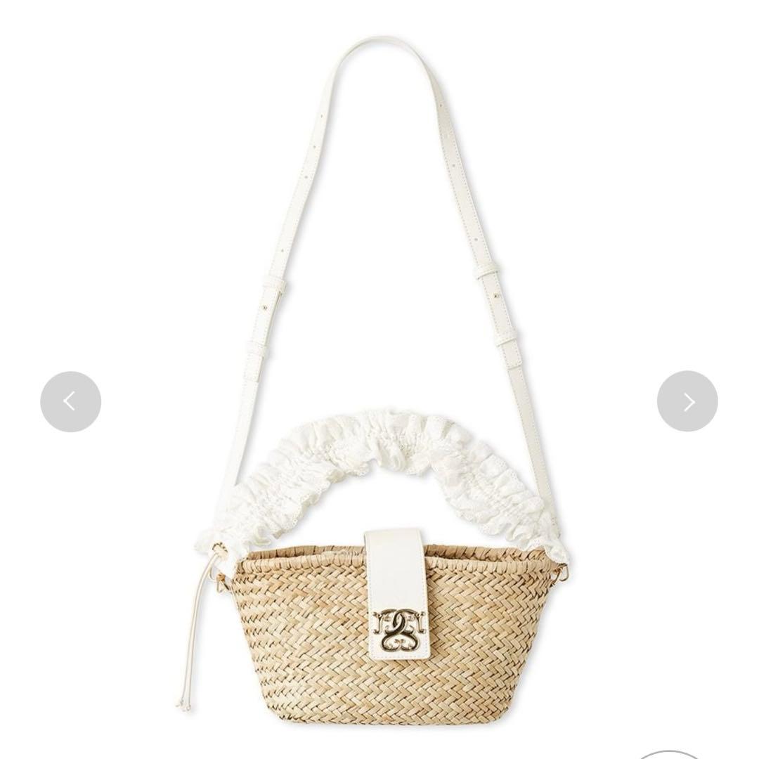 snidel コットンショルダーブレードバッグ