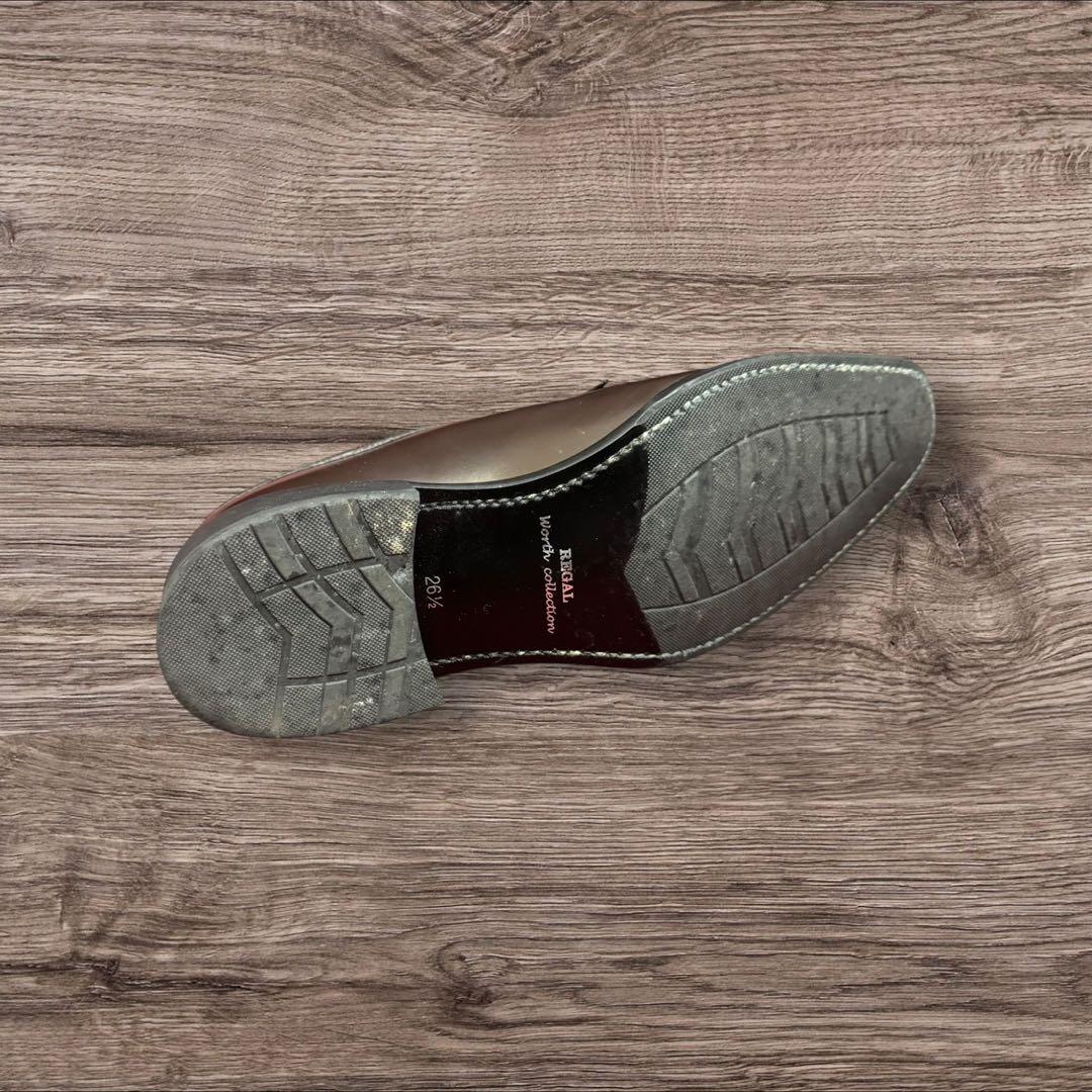 49M5リーガル REGAL 1384 ストレートチップ 内羽根 ドレスシューズ