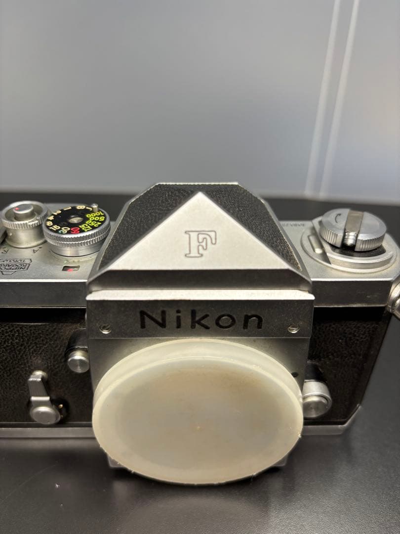 【希少品】ニコン Nikon F 前期 アイレベル シルバー アンティーク レア