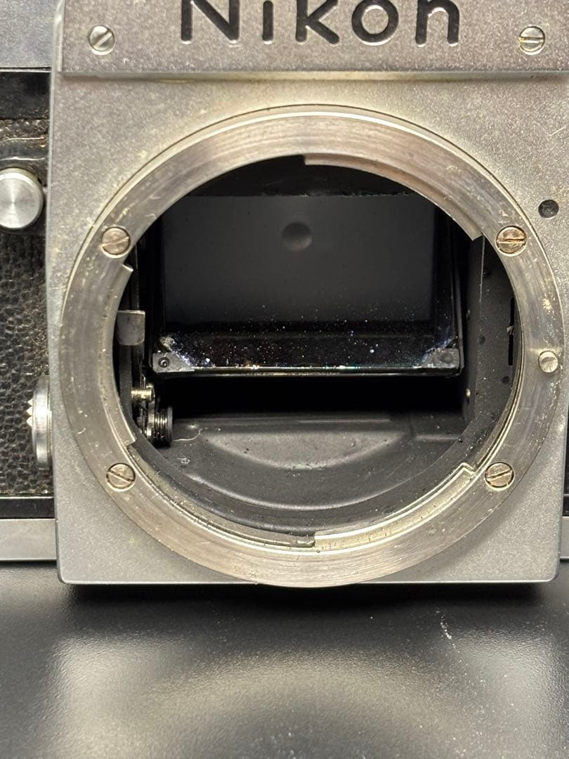 【希少品】ニコン Nikon F 前期 アイレベル シルバー アンティーク レア